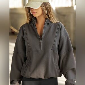 Joah Brown Retro Half Zip NWT